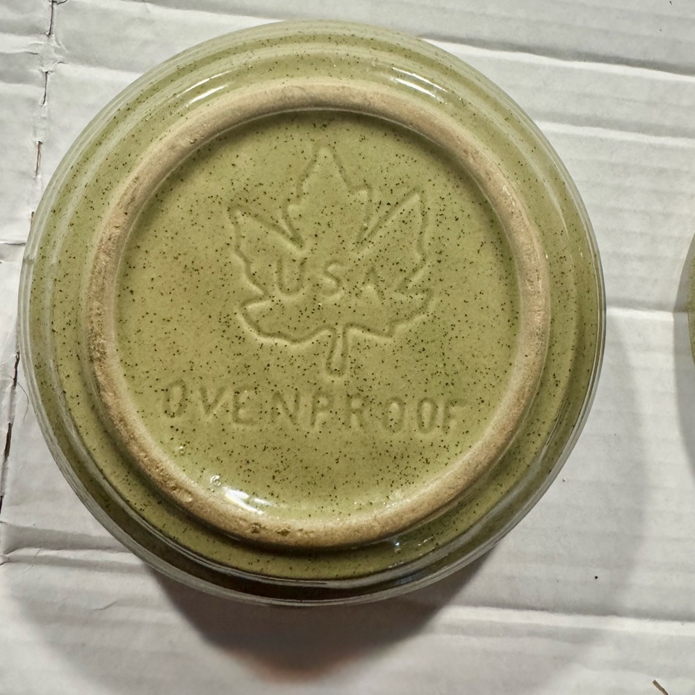 Monmouth green with brown speckling Ovenproof Ceramic Dish